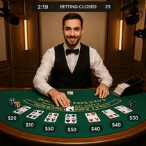 SlotsPalace - Live Blackjack - Real Dealer Game