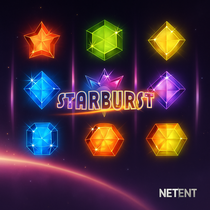 SlotsPalace - Starburst Slot - NetEnt Game